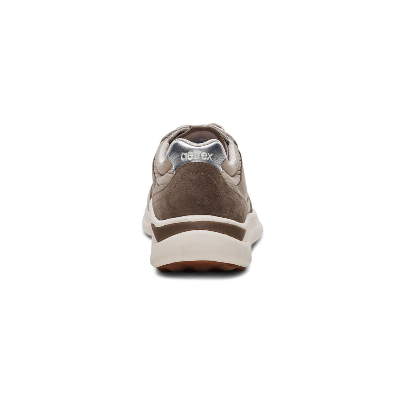 Molly Lace Up Women Sneakers Taupe - Aetrex Middle East